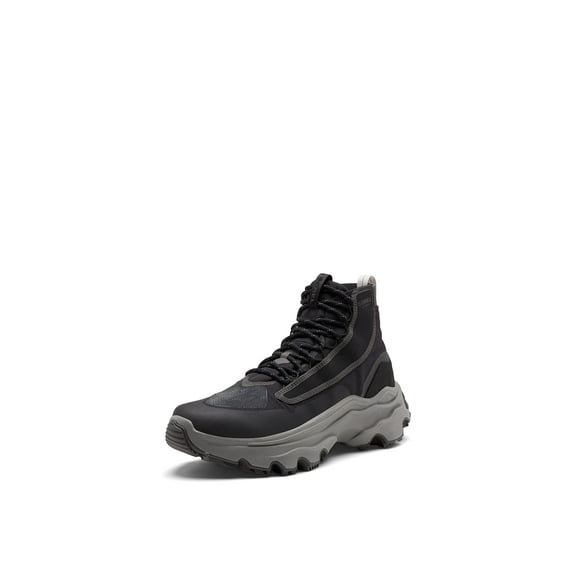 Sorel Men's Kinetic Breakthru Venture Mid Waterproof Shoe - Black, Jet - Size 7.5
