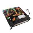 thumbnail image 3 of HELLHERO Book Organizer Bag for Mother, Book Organzier Holder, Washable, Book Organzoer Holder for Hardcover Notebook Bible Journal Cosmic Mushrooms, 3 of 8