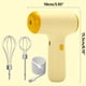 thumbnail image 1 of Aparatos de cocina, accesorios de cocina, utensilios de cocina, herramientas de cocina, varillas de herramientas portátiles con modo de carga inalámbrica, batidor de espuma manual para el hogar, batid, 1 of 7