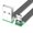 0.5m USB down, variant on WIND LAND 90 Degree Right Angle USB to USB 5Pin Data Cable Cord Down Bend for Tablets