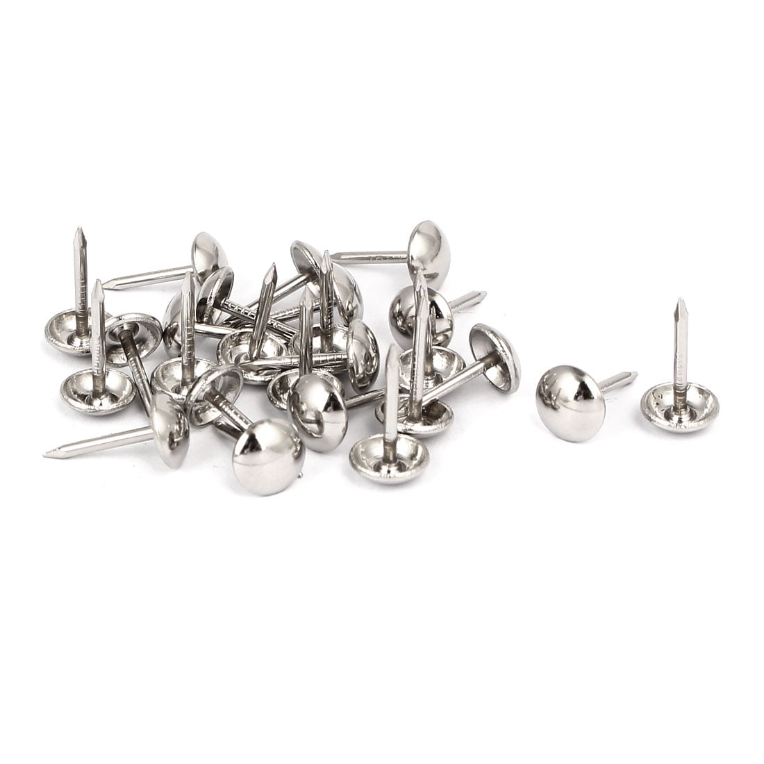 Sourcing Map 100Pcs Upholstery Thumb Tacks, 9mm X 8mm Flat Head Push - View #7