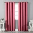 thumbnail image 1 of Best Home Fashion, Inc. Solid Blackout Thermal Grommet Curtain Panels (Set of 2), 1 of 7