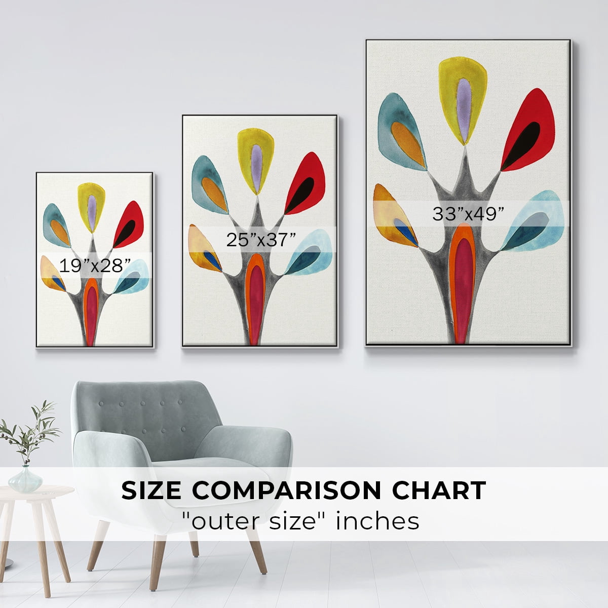 Magic Tricks II Framed Premium Gallery Wrapped Canvas - Ready to Hang - 25 x 37 - White Floating Frame