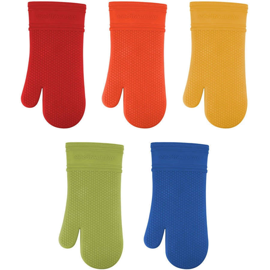 Rachel Ray Oven Mitt Silicone Oven Mitt Assorted Single Piece