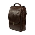 thumbnail image 4 of Mochila MALETÍN CASTELLI LEATHER AUTHENTIC café, 4 of 5