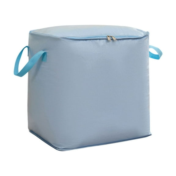 ZZkhGo Heavy Duty Storage with Reinforced Handles Extra Large Storage Bags for Clothes Toys Christmas Decoration Organizer Tote Bag Thickened Double Zipper