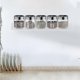thumbnail image 5 of Wall Mounted Spice Rack Organizer Clear Acrylic Spice Shelf Storage Holder Hanging Seasoning Rack Organizer For Wall Kitchen, 5 of 5