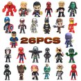 thumbnail image 2 of 26 Piezas Super Hero Action Sets para Niños Mini Superhéroes Figuras Adornos Juguetes Pequ MAIXSUI MAIXSUI, 2 of 2