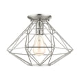 thumbnail image 4 of Livex Lighting , 46248-91, Knox, Semi-Encastré, Nickel Brossé, 4 of 4