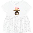 thumbnail image 3 of Inktastic Bernedoodle Dog Lover Girls Baby Dress, 3 of 5