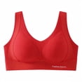 thumbnail image 4 of Antinious Women Plus Size Wireless Bras Push Up Sports Backless Breathable Everyday, 4 of 5
