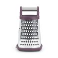 thumbnail image 4 of KitchenAid - Râpe Gastronomique, Râpe Boîte en Acier Inoxydable à 4 Côtés avec Contenant de Rangement Détachable, Facile à Râper, Trancher et Râper (Betterave), 4 of 8