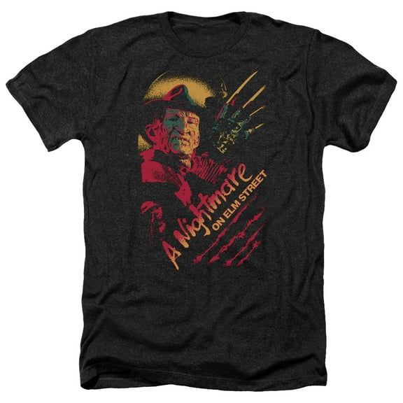 Nightmare On Elm Street - Freddy Claws - Heather Short Sleeve Shirt - X-Large