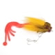 thumbnail image 2 of Señuelo de pesca de mar de resina de simulación Artificial grande, cebo de agua dulce con accesorio de anzuelo triple, color amarillo, 2 of 10