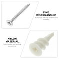 Self-Drilling Anchors Screws, 2024 Expansion Screws Set Premium Drywall Anchors And Screws Kit Easy Application No Drill Holes Wall Zinc Plated Steel 50 0 47 1 37