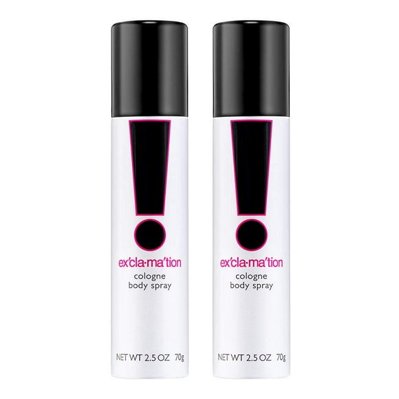 Exclamation B&W Women'S Body Spray 75Ml, 2.25 Fl Oz (Pack of 2)