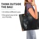 thumbnail image 2 of Fotbe Black And Gold White Horse Bolsa Tote Estética de Lona con Estampado para Mujer - Bolsa Reutilizable de Hombro Casual para Vacaciones, Compras, Trabajo y Gimnasio, 2 of 8