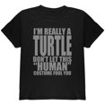 thumbnail image 1 of Halloween Human Turtle Costume Youth T Shirt, 1 of 1