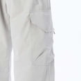 thumbnail image 6 of Qgtaibl Mens Baggy Pants Drawstring Elastic Waist Wide Leg Pant Streetwear Trendy Cargo Pockets Outdoor Hiking Pant White XXXL, 6 of 6