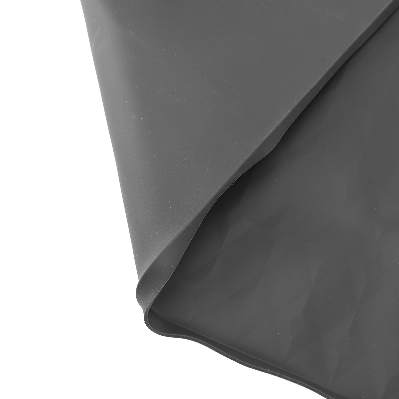 BIMZUC Washer and Dryer Covers for The Top Waterproof Prevent Slip Washing Machine Top Protector Silicone Mat for Laundry Kitchen Grey 60x50cm / 23.6x19.7in