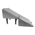 thumbnail image 1 of Escalera para mascotas, diseño 2 en 1, taburete para pies, cama alta estable, reposapiés para subir Terciopelo gris, 1 of 9