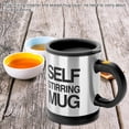thumbnail image 1 of Taza agitadora de café, taza agitadora de café eléctrica de acero inoxidable de 301-400 ml Taza agitadora eléctrica diseñada con precisión, 1 of 9