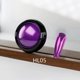 thumbnail image 3 of Juego de polvos cromados holográficos para uñas que brillan con efecto neón colorido. Lámina para decoración de uñas. Espejo mágico para uñas., 3 of 6