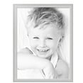 thumbnail image 2 of ArtToFrames 24" x 32" Metro Ice Silver Black Picture Frame, 24x32 inch Silver Wood Poster Frame (WOM-5247),  Pack, 2 of 7