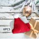 thumbnail image 4 of Navidad Santa Hat DIY Craft Santa Hat para vacaciones Año Nuevo Regalo 6 piezas Yuyangstore mini sombrero de muñeca, 4 of 8