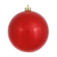 thumbnail image 1 of Boule de Bonbons Rouge Ornement de Noël de 3 Po avec Foré 12 par Sac, 1 of 1