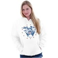 thumbnail image 3 of Patriotic Bald Eagle American Flag Hoodie Sweatshirt Women Men Brisco Brands S, 3 of 6
