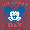 thumbnail image 3 of Disney - Mickey & Friends - Mickey Mouse - Oh Happy Day Celebration - Women's Racerback Tank Top, 3 of 5