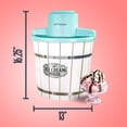 thumbnail image 3 of Nostalgia Electric Ice Cream Maker &ndash; Parlor Style, Old Fashioned Soft Serve Ice Cream Machine Makes Frozen Yogurt or Gelato in Minutes - Fun Ki, 3 of 9