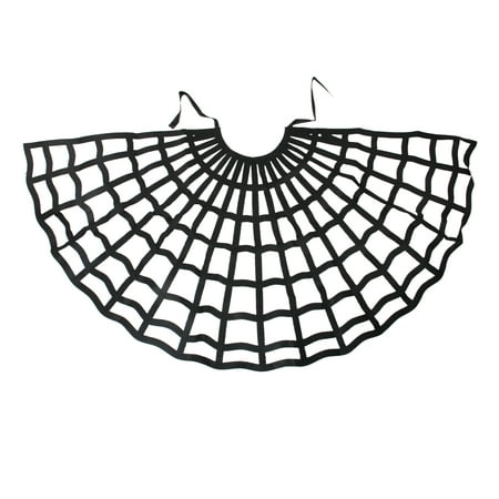 Northlight Black Adult Spiderweb Shall Halloween Costume Accessory - One Size