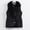 #038-Black, variant on Ounisa Womens Corduroy Puffer Vest Laple Zip Snap Button Sleeveless Warm Waistcoat Padded Gilet