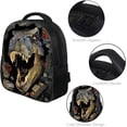 thumbnail image 4 of Mochila para niños, mochila escolar primaria Mochila de dinosaurio con bolsa de almuerzo Estuche de lápices Conjuntos de mochilas escolares para niños Estudiantes, Camping, Viajes, Uso diario Kuyhfg Bienvenido a Kuyhfg, 4 of 5