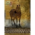 thumbnail image 2 of Pinto, Patricia 12x14 Gold Ornate Wood Framed with Double Matting Museum Art Print Titled - Expedition II, 2 of 4