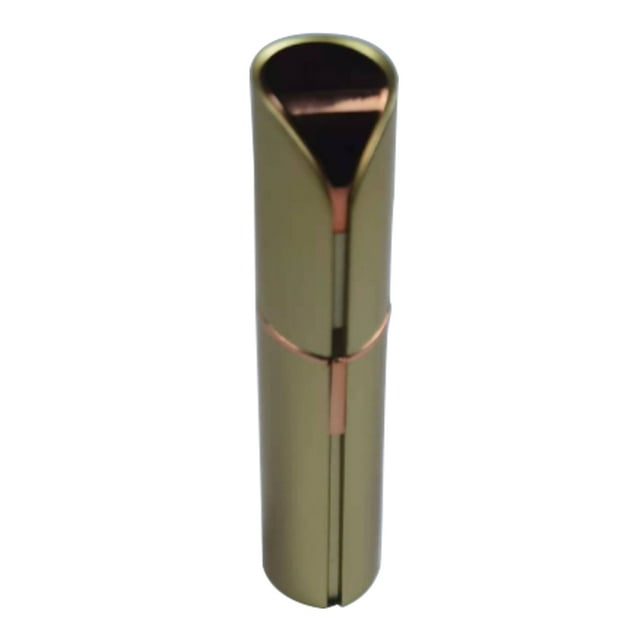 Facial Mini Hair Removal for Women, Electric Razor Shaver Portable Bikini Epilator for Lips, Chin, Armpit, Neck, Cheek and USB Rechargeable (gold)