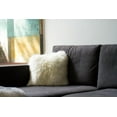 thumbnail image 2 of H-Natural 2 Pack 100% New Zealand Sheepskin Pillow 18"X18", 2 of 6