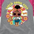 thumbnail image 3 of LOL Surprise! Dolls - Catch Some Rays - Foxy - Toddler & Youth Girls Raglan Graphic T-Shirt, 3 of 5