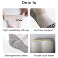 thumbnail image 7 of AONIJIE Winter Merino Wool Socks Non-slip, Breathable, Thickened Terry Socks for Sking Hiking, 7 of 7