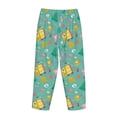 thumbnail image 5 of Naloa Happy Summer Print Women’s Ultra-Soft Comfy Pajama Lounge Pants with Pockets & Drawstring, 5 of 8