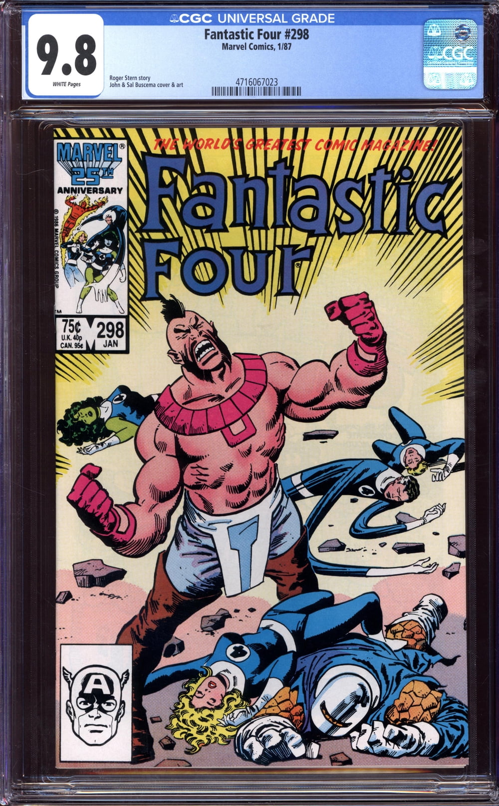 Cover of Fantastic Four #298