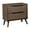Gray, variant on Furniture of America Belkor Mid-Century Modern Wood 2-Drawer Nightstand in Gray