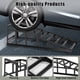 thumbnail image 5 of Yeshouse Rampas de servicio hidráulicas para autos y camiones, paquete de 2, capacidad de 5 toneladas, portátiles, perfil bajo y altura ajustable de 25 a 41 cm, 5 of 8