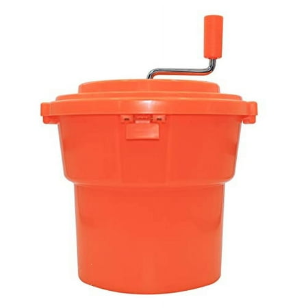 

5 Gallon Salad Spinner Salad Spinner & Lettuce Dryer Orange