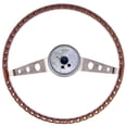 thumbnail image 3 of JEGS 2-Spoke Steering Wheel Kit for 1965 Chevrolet Chevelle, El Camino [Simulated Walnut], 3 of 7