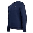thumbnail image 3 of U.S. POLO ASSN. Sudadera para hombre - Felpa cepillada, cuello redondo, logotipo, mezcla de algodón Azul marino 2XL (XX-Large), 3 of 3