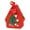 Christmas Tree, variant on Christmas Cookie with Lid Xmas Metal Cookie Box Santa Clause Snowman Glove Penguin Xmas Card Box Cute Assorted Card Holder Containers for Christmas Party Decorï¼Red Penguin,5.5")