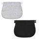 thumbnail image 1 of 2 piezas (negro + gris) Extensor de pantalones de maternidad Cintura elástica ajustable Extensor de cinturón de maternidad Extensor elástico de pantalones de embarazo para mujer embarazada Rojo Verde Cocina, Decoración y Otros, 1 of 5